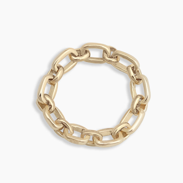 Gold Vermeil Chain Rings