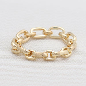 Gold Vermeil Chain Rings