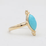925 Silver Gold Plated Hessonite Rings