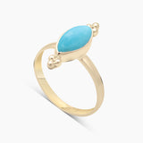 925 Silver Gold Plated Hessonite Rings