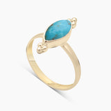 925 Silver Gold Plated Hessonite Rings