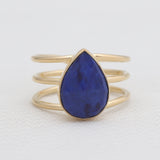 Gold Vermeil Black Onyx Rings
