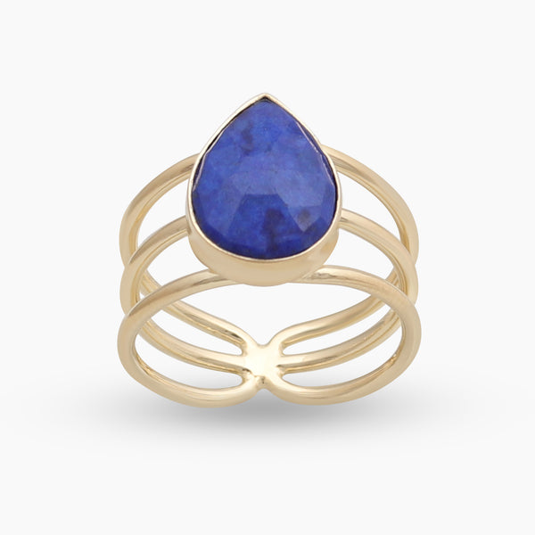 Gold Vermeil Black Onyx Rings