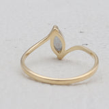 Gold Vermeil Garnet Rings