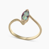 Gold Vermeil Garnet Rings
