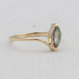 Gold Vermeil Garnet Rings