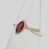 Gold Vermeil Garnet Rings