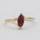 Gold Vermeil Garnet Rings