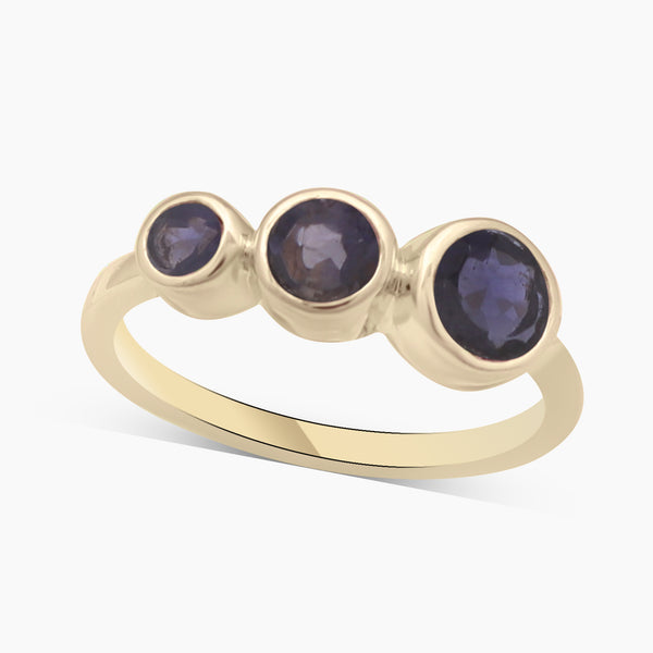 Mystic Quartz Gold Vermeil Rings