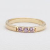 Gold Vermeil Black Onyx Band Rings