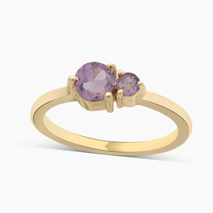 Garnet Gold Vermeil Rings