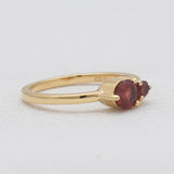 Garnet Gold Vermeil Rings