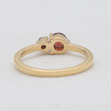 Garnet Gold Vermeil Rings