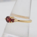 Garnet Gold Vermeil Rings
