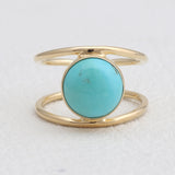 925 Silver Gold Plated Black Onyx Rings