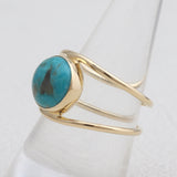 925 Silver Gold Plated Black Onyx Rings