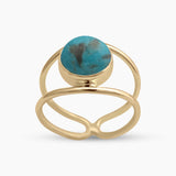 925 Silver Gold Plated Black Onyx Rings