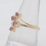 Gold Vermeil Garnet Rings