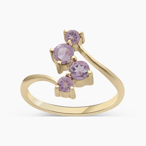 Gold Vermeil Garnet Rings