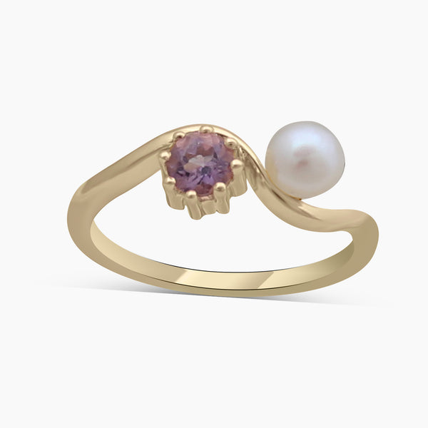 Gold Vermeil Garnet Rings