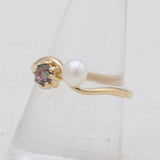Gold Vermeil Garnet Rings