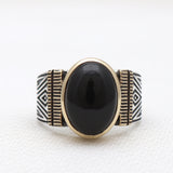 925 Sterling Silver Black Onyx Rings
