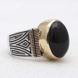 925 Sterling Silver Black Onyx Rings