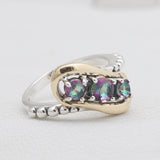 925 Sterling Silver Peridot Rings