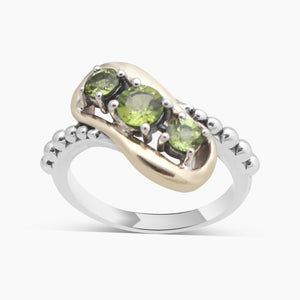925 Sterling Silver Peridot Rings