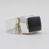 925 Sterling Silver Black Onyx Rings