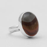 Polychrome Jasper Silver Rings