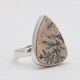 Russian Dendritic Silver Rings