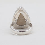 Russian Dendritic Silver Rings