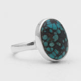 Tibetan Turquoise Silver Rings
