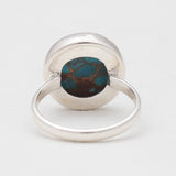 Lava Mexican Turquoise Silver Rings
