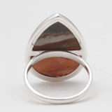 925 Silver Polychrome Jasper Rings