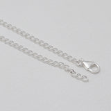 Blue Topaz Silver Necklace Jewelry Sets