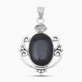 925 Sterling Silver Black Onyx Pendants