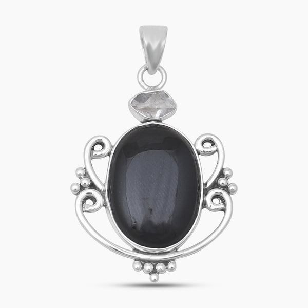 925 Sterling Silver Black Onyx Pendants