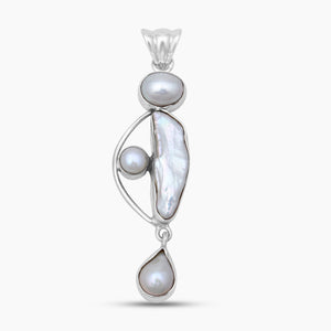 925 Silver Fresh Water Pearl Pendants
