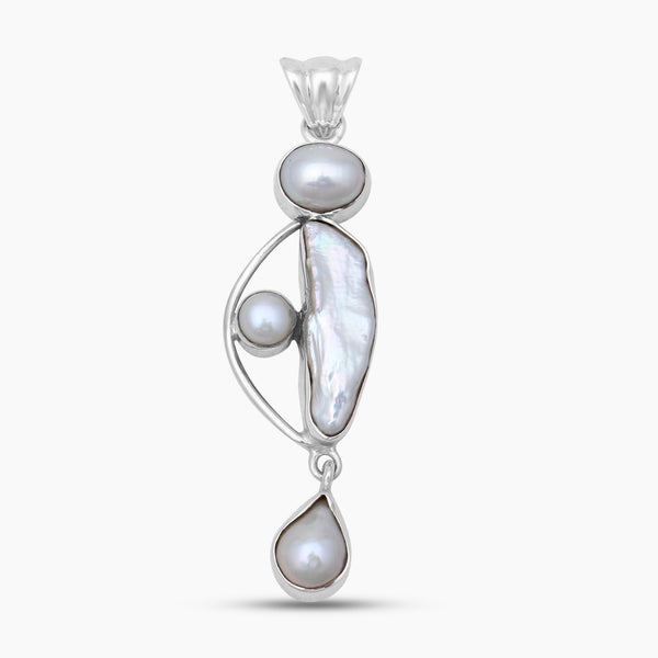 925 Silver Fresh Water Pearl Pendants