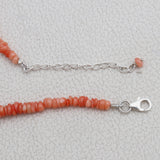 Pink Opal Beads Necklace
