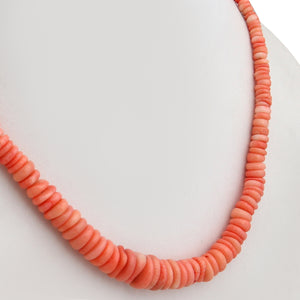 Pink Opal Beads Necklace