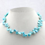 Larimar Beads Necklace