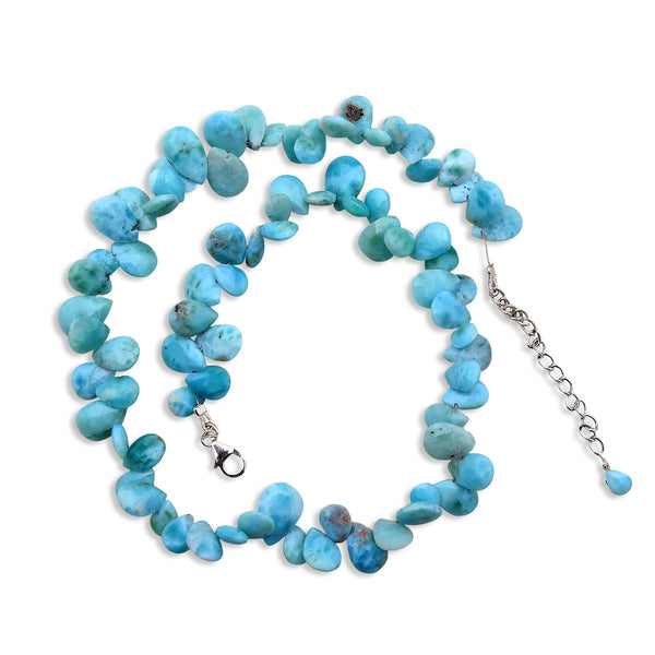 Larimar Beads Necklace