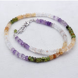 Multi Stone Beads Necklace