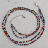 Multi Gemstone Beads Necklace