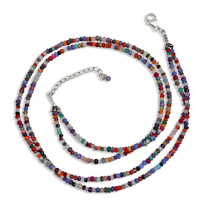 Multi Gemstone Beads Necklace