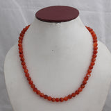 Carnelian Beads Necklace