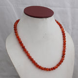 Carnelian Beads Necklace